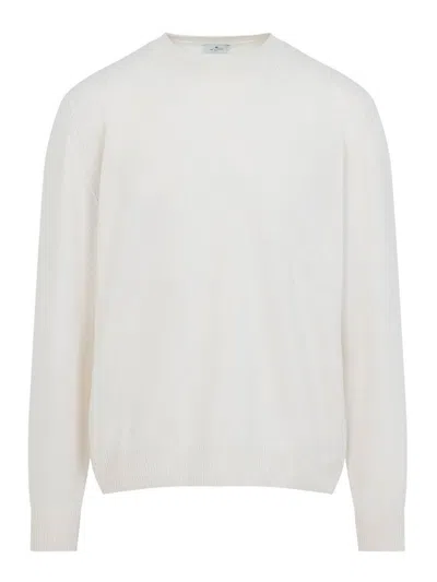 ETRO SUÉTER CUELLO REDONDO - BEIS CLARO