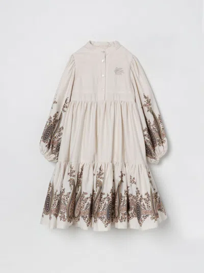 Etro Dress  Kids Color Beige In Multi