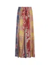 ETRO ETRO SUMMER PRINT WIDE LEG PANTS