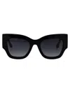 Etro Black Acetate Sunglasses In Brown