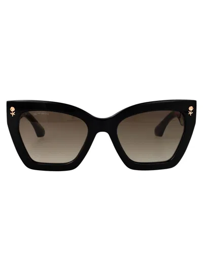 Etro Square-frame Sunglasses In Black