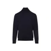 Etro Pegaso-embroidered High-neck Sweater In Black