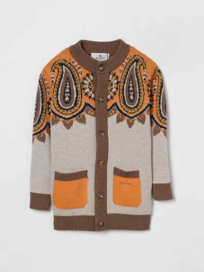 Etro Sweater  Kids Color Beige In Brown