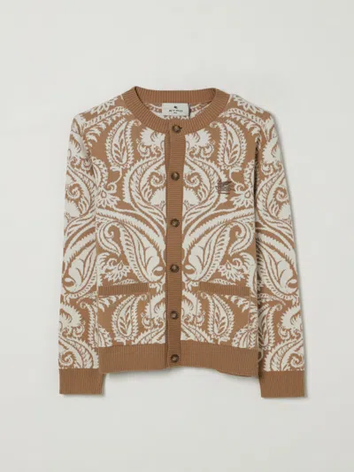 ETRO SWEATER ETRO KIDS COLOR BISCUIT,H23216105
