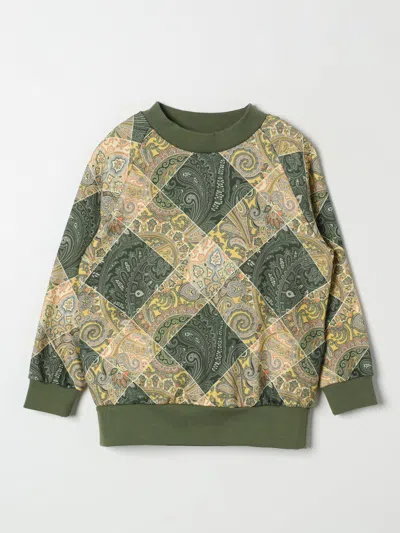 Etro Kids' 毛衣  儿童 颜色 绿色 In Green