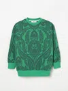 Etro Paisley-print Sweatshirt In Grün