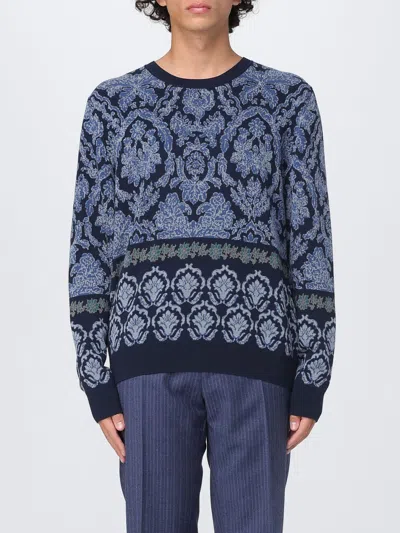 ETRO SWEATER ETRO MEN COLOR BLUE,H26386009