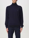 Etro Pegaso-embroidered High-neck Sweater In Black