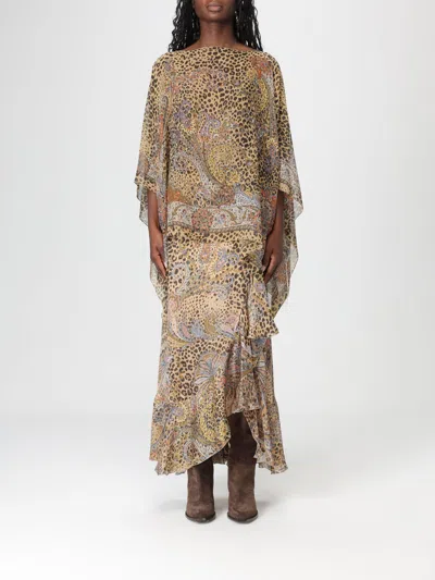 Etro Sweater  Woman Color Beige In Multi