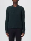 Etro Perforated Pattern Cashmere Sweater In Green