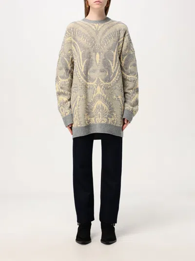 ETRO SWEATER ETRO WOMAN COLOR GREY,G13696020