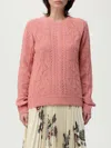 Etro Wool Sweater In Pink