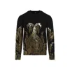 Etro Sweater Lamina Gold In Black