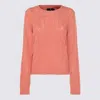 Etro Pink Cotton Knitwear In Pink
