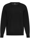 Etro Crew Neck Sweater With Embroidered Logo