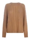 Etro Sweater  Pegaso In Cashmere In Brown