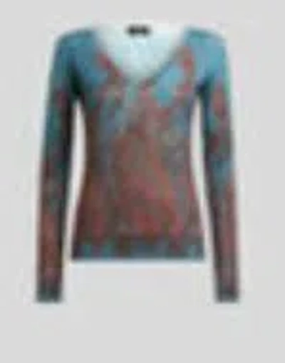 ETRO ETRO SWEATERS BLUE