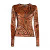 Etro Sweaters In Brown