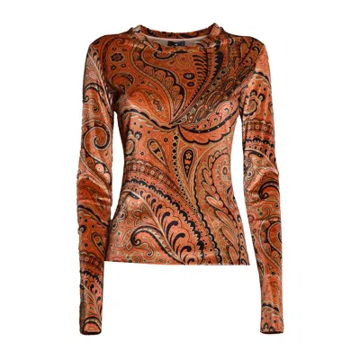 Etro Sweaters In Brown
