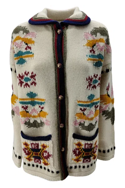 Etro Sweaters Ivory In Avorio Chiari E Naturali