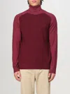 Etro Pegaso Wool Turtleneck Sweater In Red