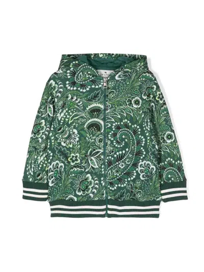 Etro Kids' Sweatshirt In Green