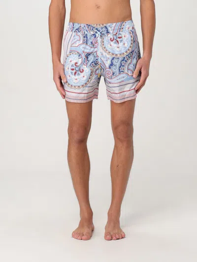 ETRO SWIMSUIT ETRO MEN COLOR GNAWED BLUE,G70783011