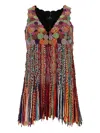 Etro Swirl Fringed Vest