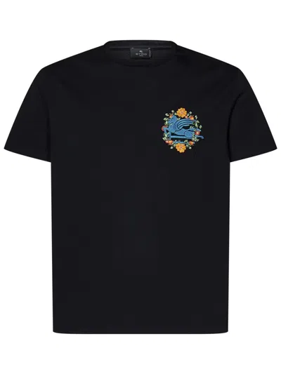 Etro T-shirt In Black