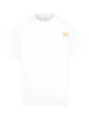 Etro Logo-embroidered T-shirt In Cream