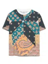 Etro T-shirt Mit Print In Multicolor