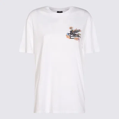 Etro T-shirt E Polo Bianco In White