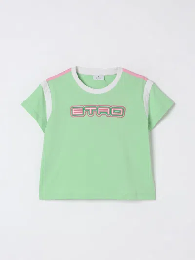 Etro T-shirt  Kids Color Green