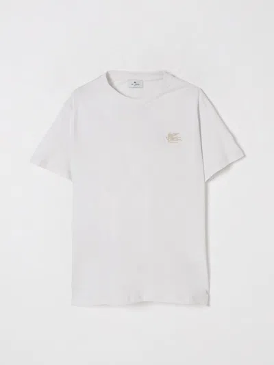 ETRO T-SHIRT ETRO KIDS COLOR IVORY,G51490044