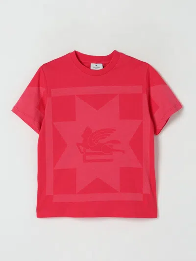 Etro Kids' T-shirt  Kinder Farbe Rot