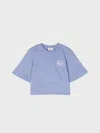 Etro Kids' Logo-embroidered Cotton T-shirt In Blue