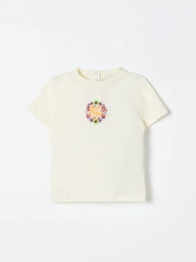 Etro Babies' T-shirt  Kids Kids Color Ivory In Neutral