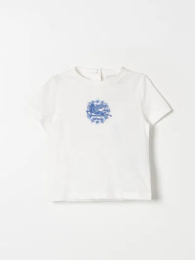 Etro Babies' T-shirt  Kids Kids Color White