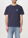Etro Logo Print T-shirt In Blue