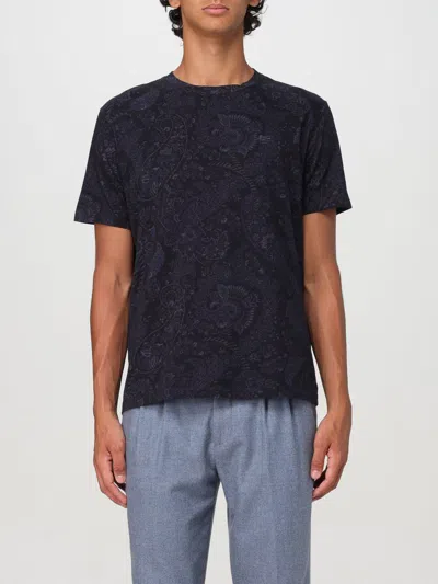 Etro T-shirt  Men Color Blue In Blau