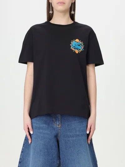 Etro T-shirt  Woman Colour Black