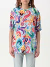 Etro Paisley T-shirt In Blue