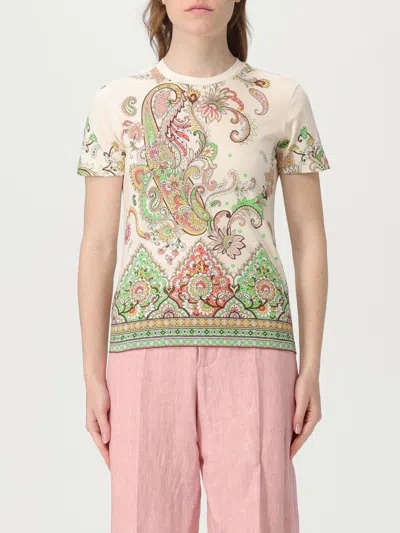 ETRO T-SHIRT ETRO WOMAN COLOR MULTICOLOR,G71722005
