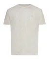 Etro Men Cotton T-shirt With Arnica Pattern In Green
