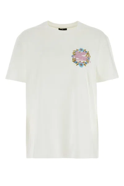 Etro T-shirt-m Nd  Female In White