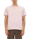 Etro Cotton Logo T-shirt In Pink