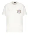 Etro Logo Embroidered Short-sleeved T-shirt In White