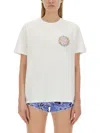 Etro T Shirt With Logo In White