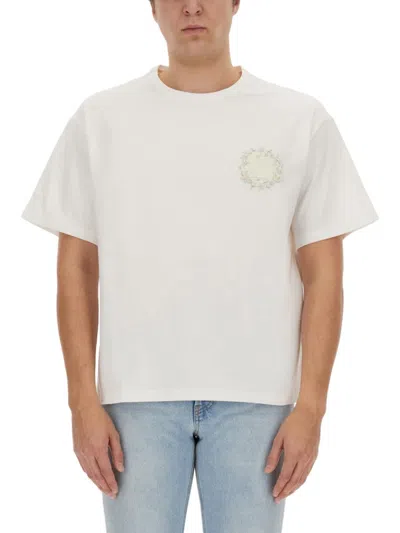 Etro T-shirt With Logo In White