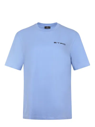 Etro T-shirts And Polos In Blue